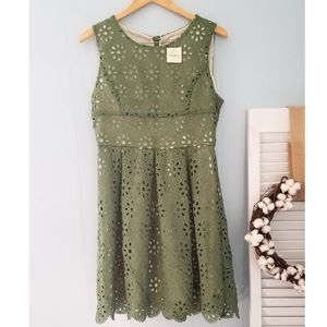 2 for $30 Floral Eyelet Dress